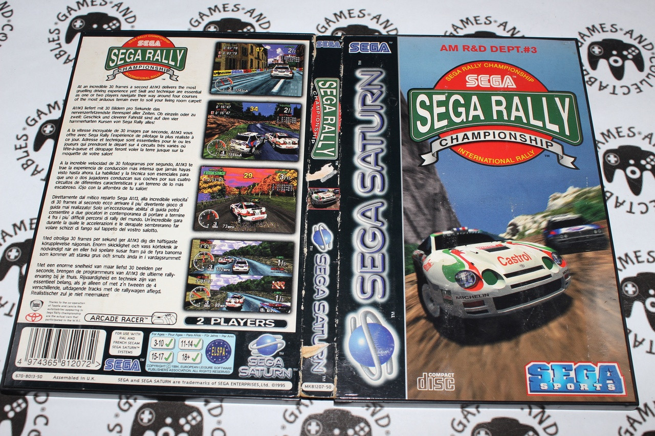 SEGA Saturn | Sega Rally Championship
