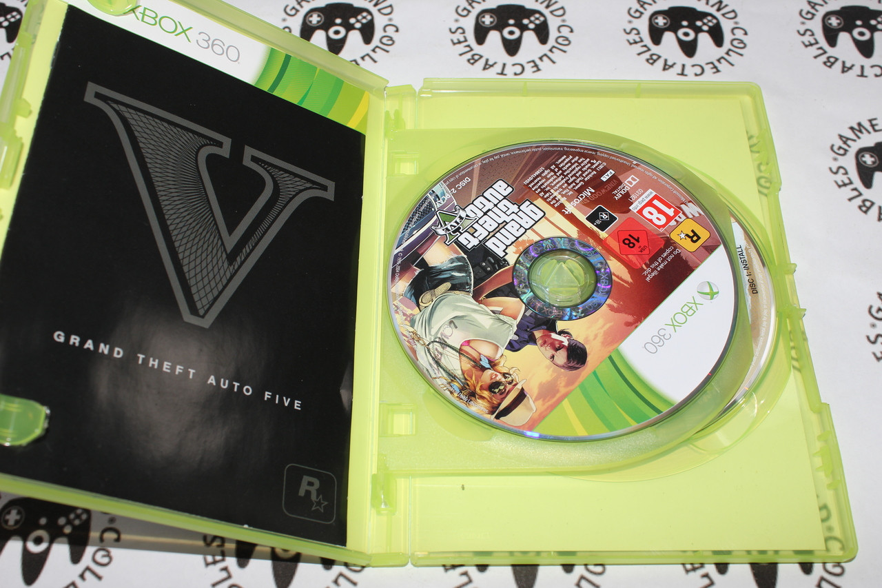 Microsoft Xbox 360 Grand Theft Auto V (4) GTA