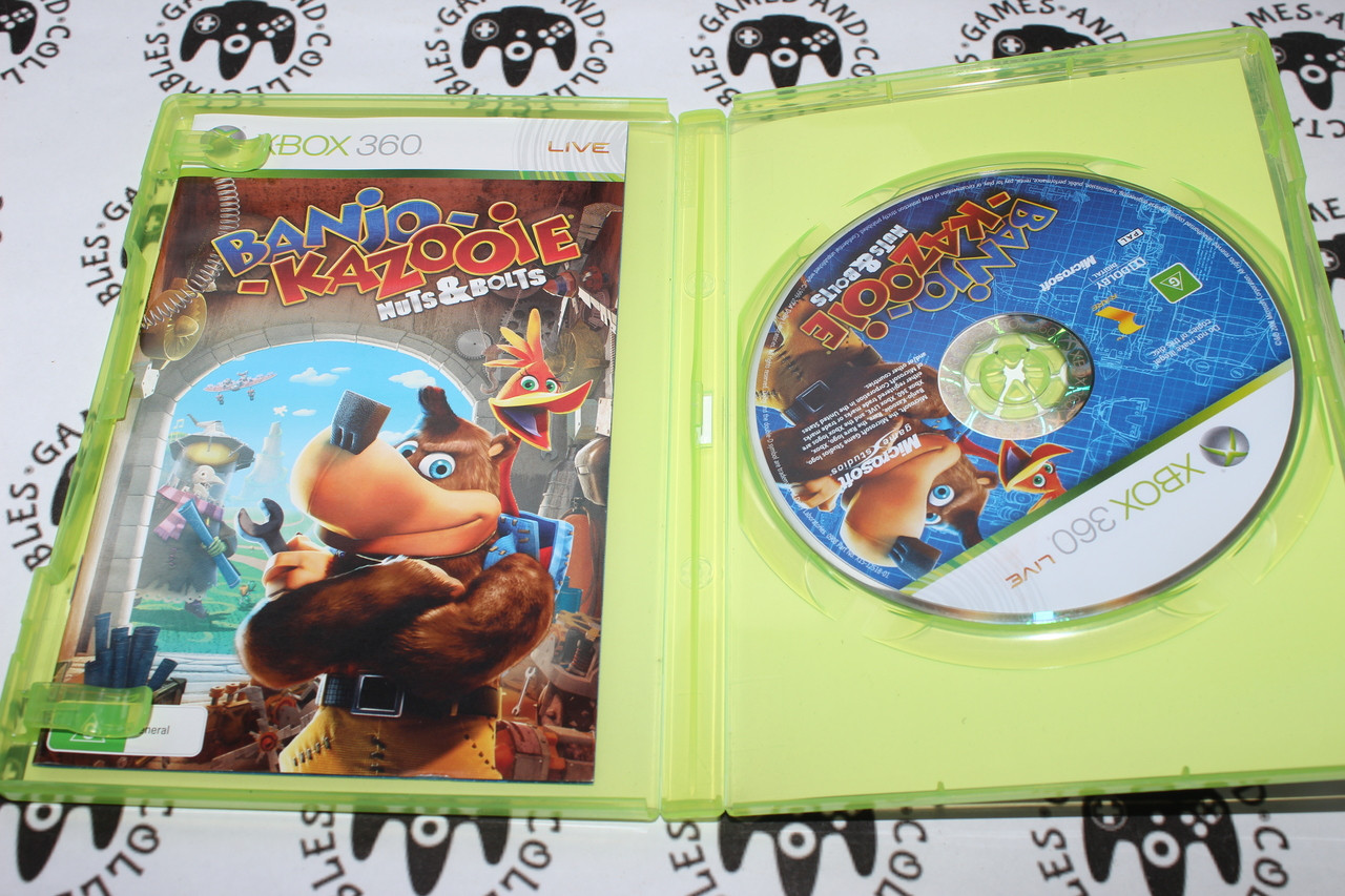 Jeu Banjo-Kazooie Nuts & Bolts - Xbox 360 - Version PAL FR Complète - Bon État