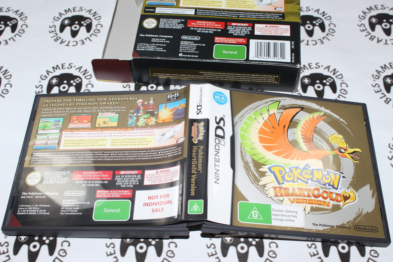 Nintendo DS | Pokemon HeartGold Version | Boxed
