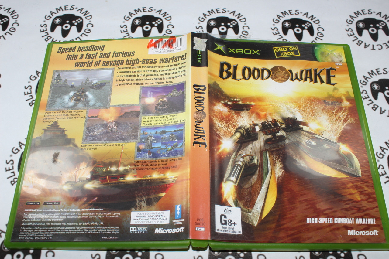Blood Wake Sur Microsoft Xbox - Neuf Sous Blister - Version Française PAL