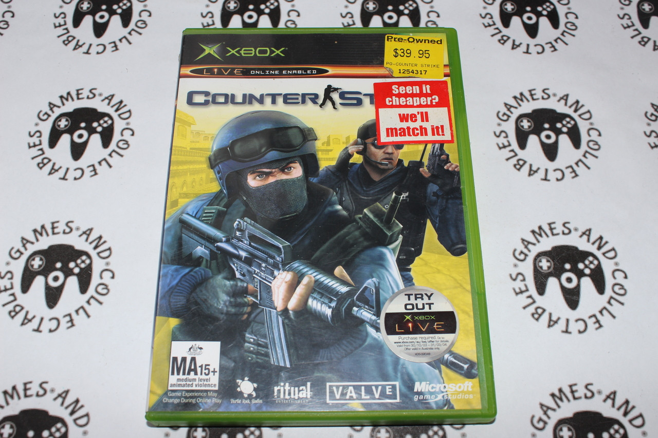 Counter-Strike Pour Microsoft Xbox (PAL) - Jeu D'occasion En Bon état, Testé Avant Vente !