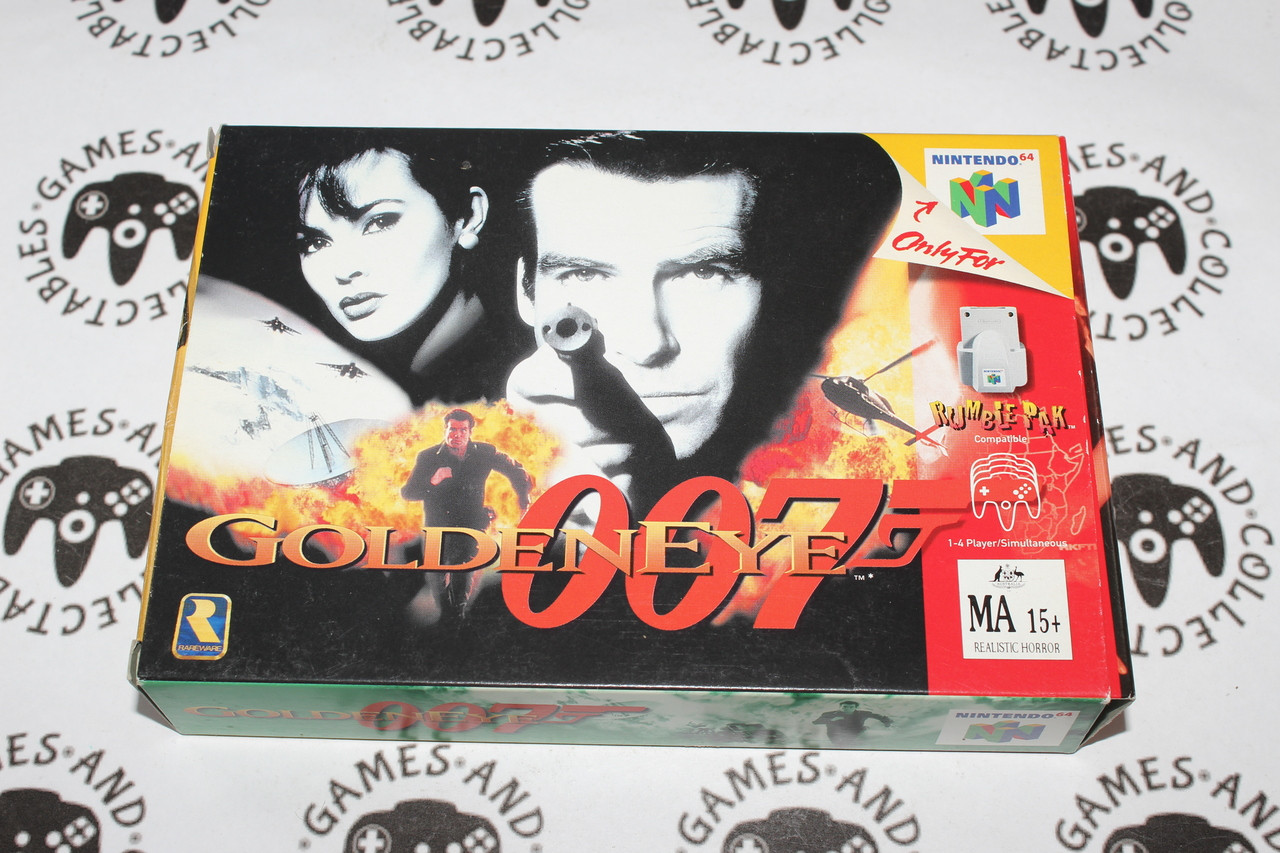 Watch 007 Video Game Nintendo 64 Face Goldeneye 64 Game Goldeneye