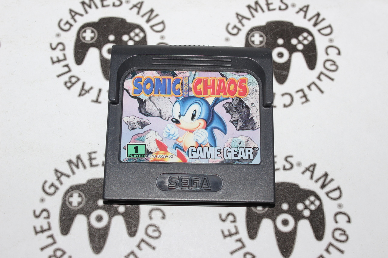 Jeu Sonic Chaos Sur SEGA Game Gear – Cartouche Seule, Très Bon état