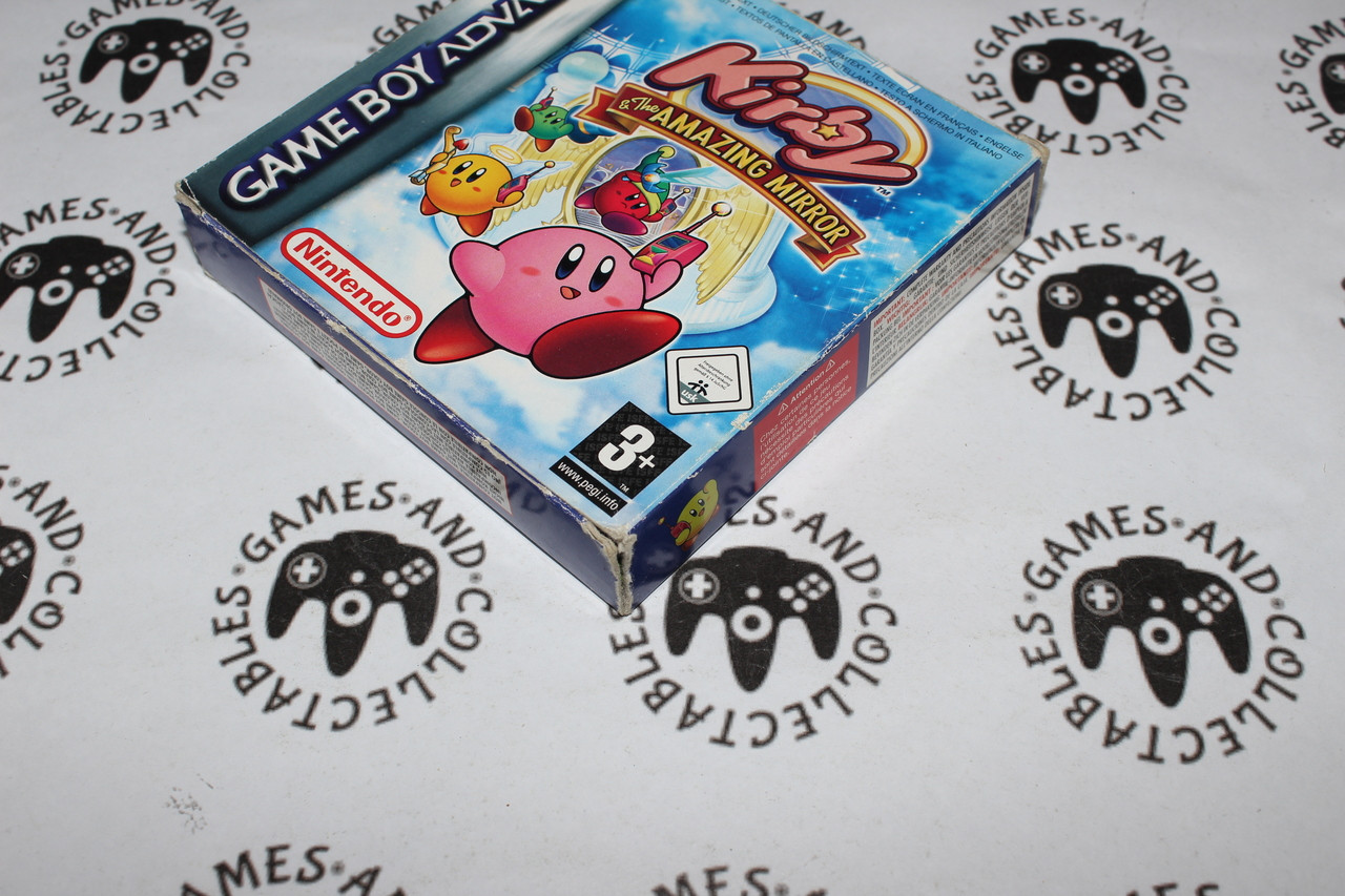 Nintendo Gameboy Advance GBA Kirby and The Amazing Mirror Boxed