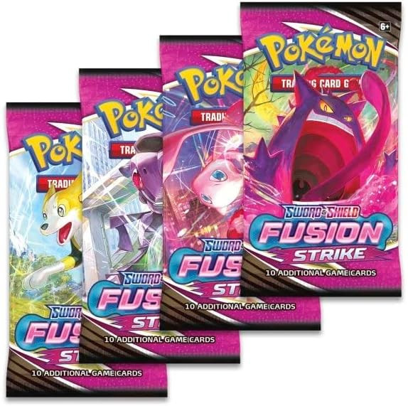 Pokemon TCG | Pokemon Sword & Shield - Fusion Strike | Booster Pack - Art  Set