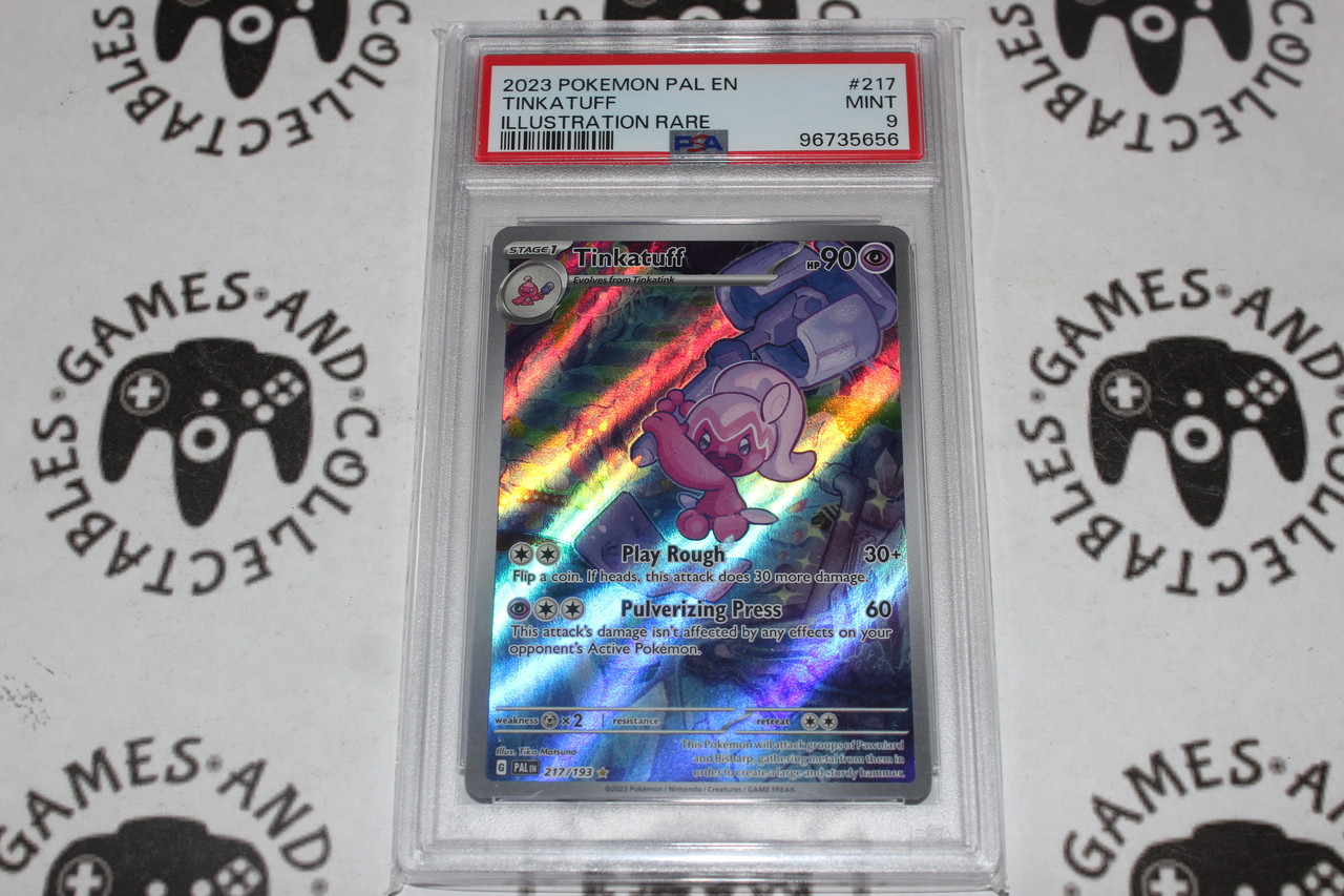 tinkatuff pokemon card Amazon.com: Pokemon - Tinkatuff 217/193 - Paldea Evolved - Illustration  Rare