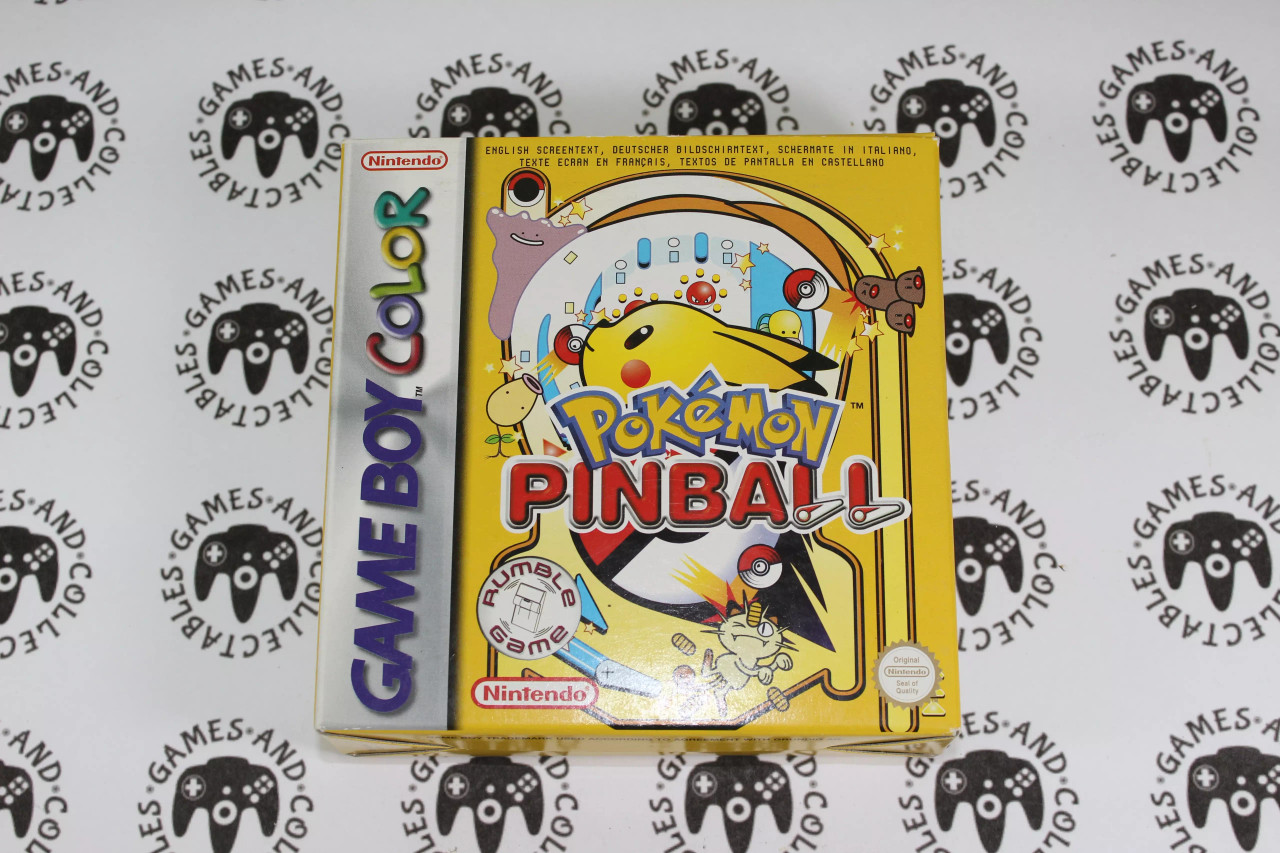 Nintendo Gameboy Colour Pokemon Pinball Boxed