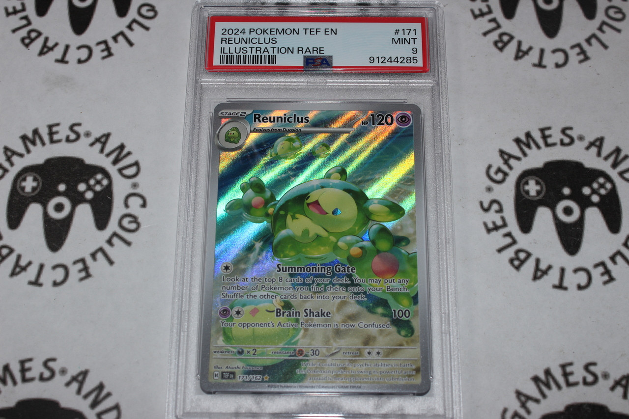 Pokemon TCG | Reuniclus #171/162 - PSA 9 | Illustration Rare | Graded