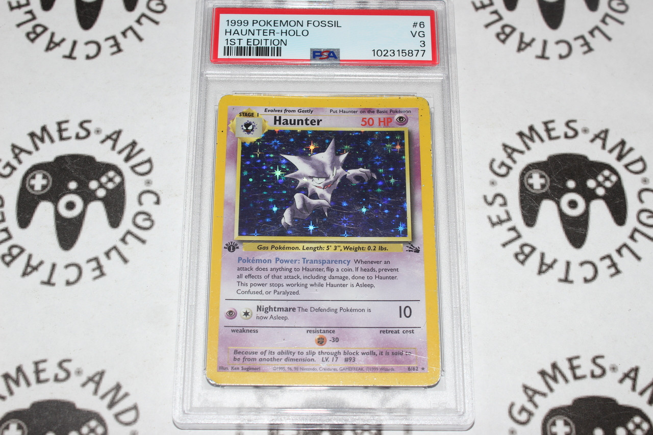 1995 haunter pokemon card Pokémon Card Haunter #93 TV Animation Blue Logo 1st Print ENG L015257 – AGS  Collectibles main image 0
