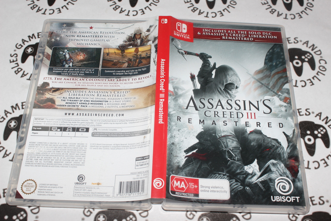Nintendo Switch | Assassin’s Creed III - Remastered