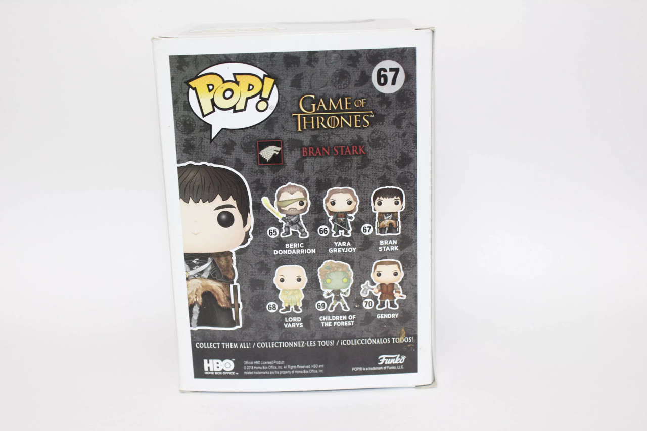 Funko Pop #67 Bran Stark | Game of Thrones