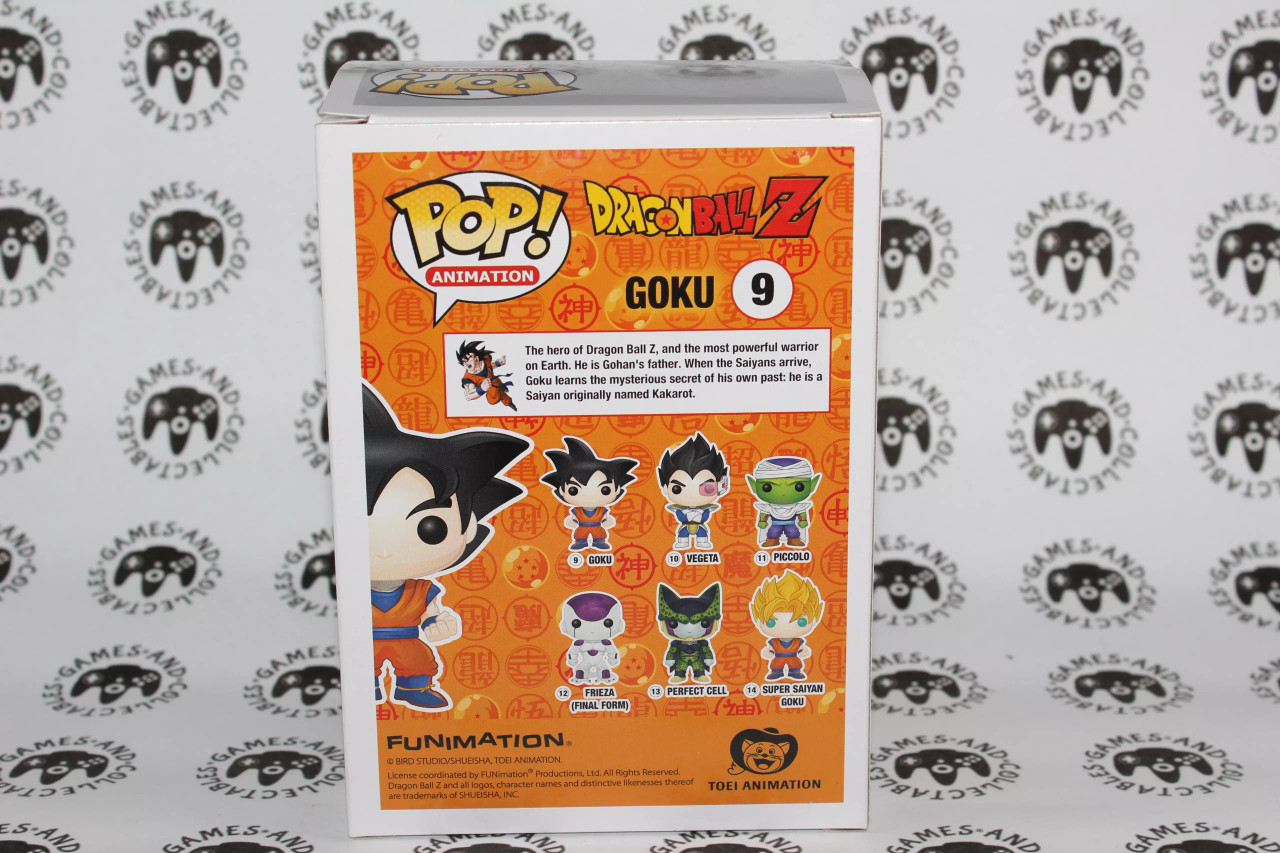 Funko Pop! Dragon Ball Z Goku Exclusive #9