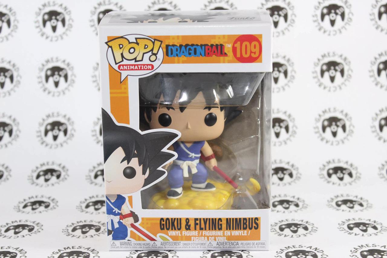Funko Pop! Dragon Ball – Goku Con Nimbus (109), Figura De Vinilo Coleccionable De 3.75 Pulgadas, Ideal Para Fans De La Serie