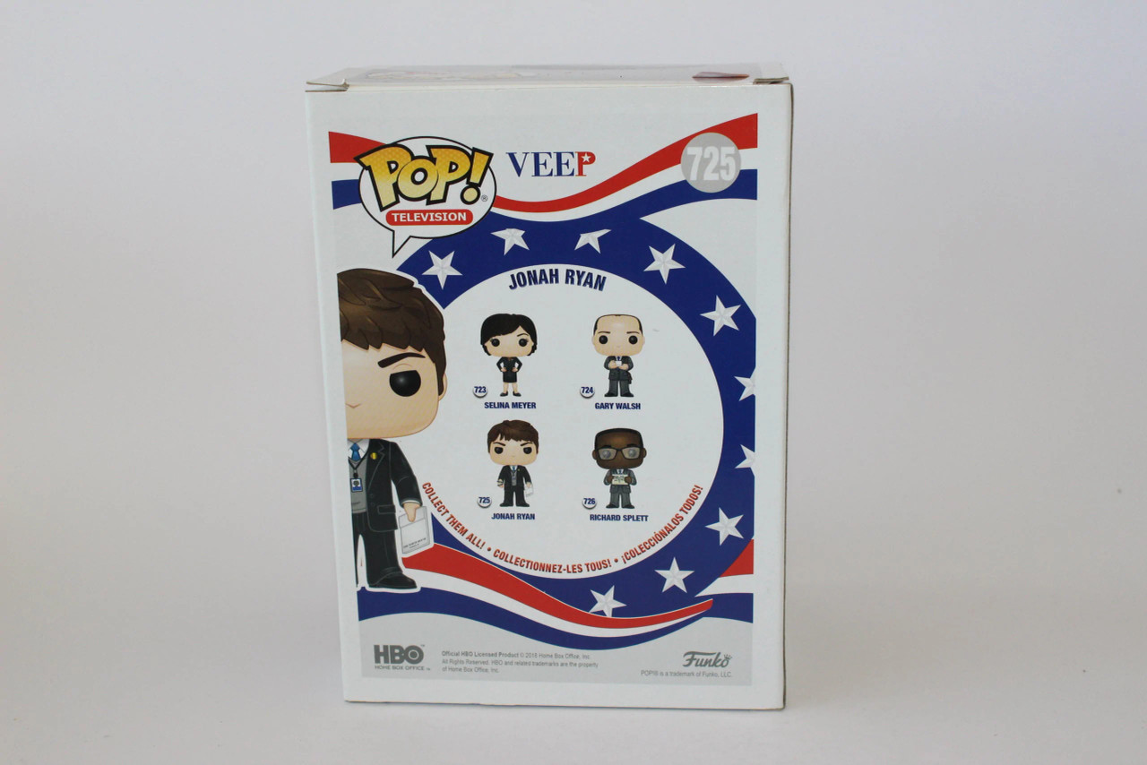 Funko POP Vinyl: Veep – Jonah Ryan Inkl. Chase-Variante, Sammlerfigur