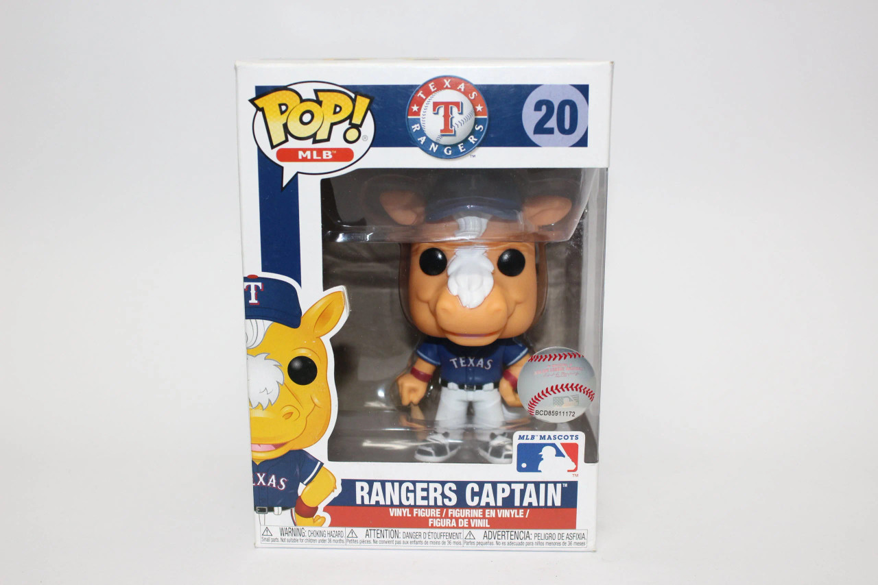Funko Texas Rangers POP! MLB Mascots Ranger's Captain Vinyl Figure #20  [Mascot, Damaged Package]
