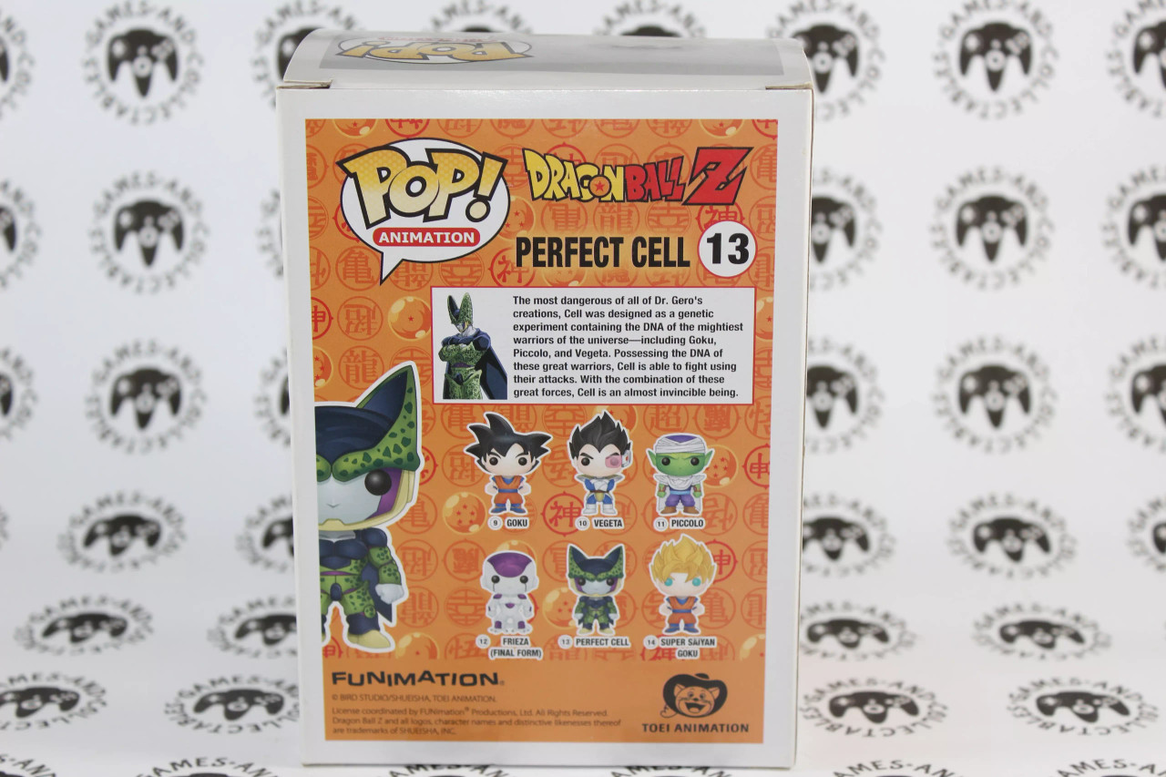 Figurine Funko Pop Perfect Cell Édition Spécial Dragon Ball Z - Neuf Sous Blister