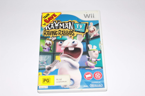 Nintendo Wii | Rayman Raving Rabbids - TV Party