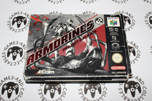 Nintendo 64 / N64 | Armorines - Project S.W.A.R.M | Boxed (1)