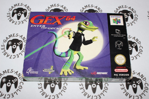 Nintendo 64 / N64 | Gex 64 - Enter the Gekko | Boxed (2)
