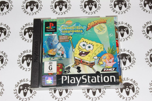Sony PlayStation One / PS1 | SpongeBob SquarePants - SuperSponge