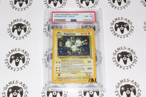 Pokemon TCG | Magneton #11/62 - PSA 8 | Graded