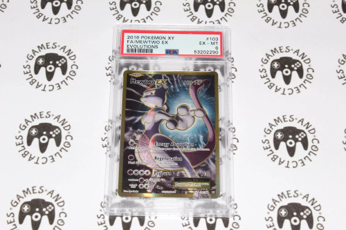 Pokemon TCG | Mewtwo EX #103/108 - PSA 6 | Graded  -