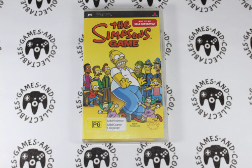 Sony PlayStation Portable / PSP | The Simpsons Game
