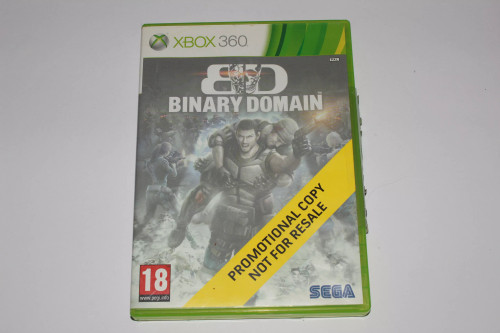 Microsoft Xbox 360 | Binary Domain | Promotional Copy