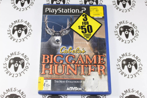 Sony PlayStation 2 / PS2 | Cabela's Big Game Hunter (1)