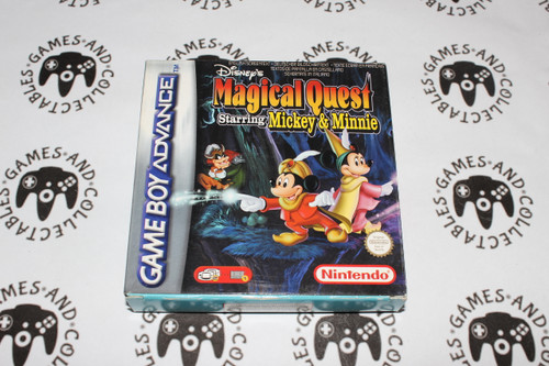 Nintendo Gameboy Advance / GBA | Disney's Magical Quest Starring Mickey & Minnie | Boxed