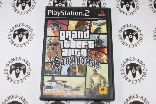 Sony PlayStation 2 / PS2 | Grand Theft Auto San Andreas (3) - GTA