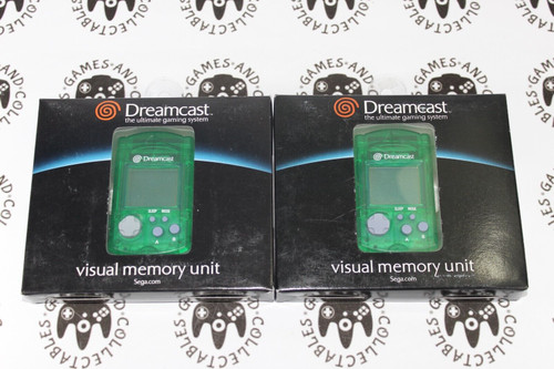 SEGA Dreamcast / DC | Visual Memory Unit - VMU (NEW) | Green