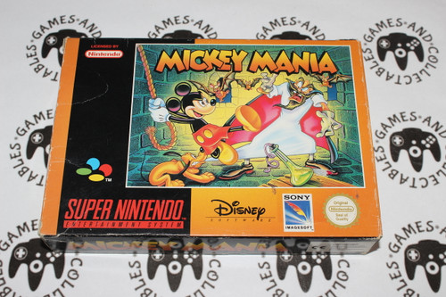 Super Nintendo / SNES | Mickey Mania | Boxed