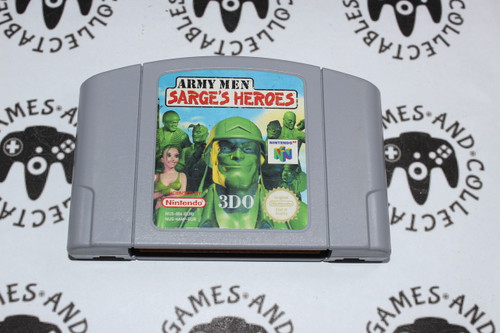 Nintendo 64 / N64 | Army Men Sarge's Heroes