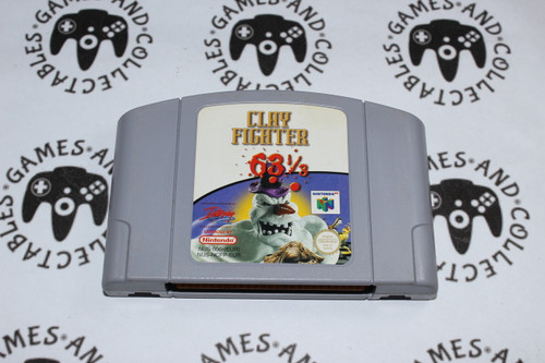 Nintendo 64 / N64 | Clay Fighter 63 ⅓ (1)