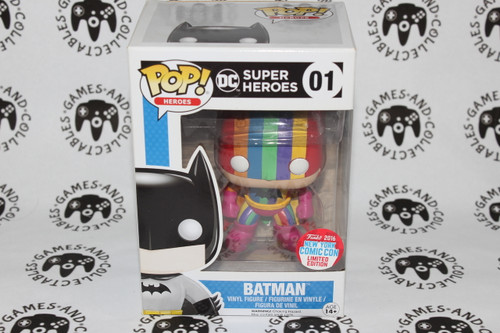 Funko Pop #01 Batman (2016 Comic Con) | DC Super Heroes