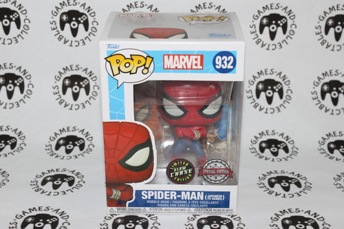 Funko Pop #932 Spider-Man (Glow Chase) | Marvel