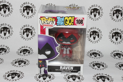 Funko Pop #108 Raven - Red | Teen Titans Go!