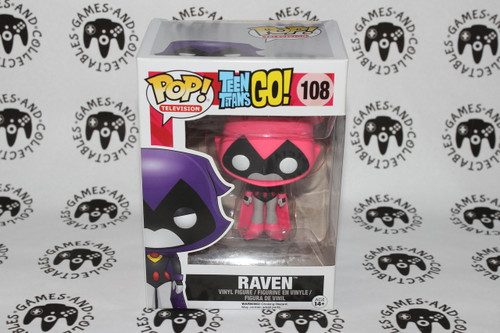 Funko Pop #108 Raven - Pink | Teen Titans Go!