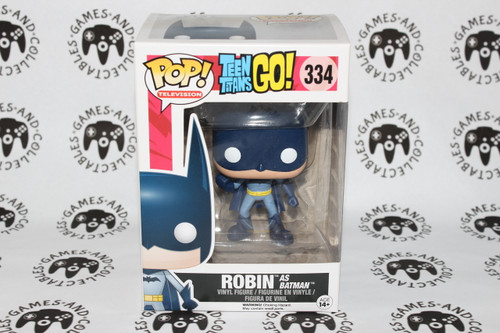 Funko Pop #334 Robin as Batman | Teen Titans Go!