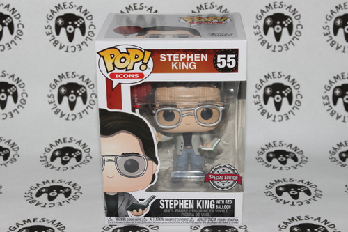 Funko Pop #55 Stephen King With Red Ballon