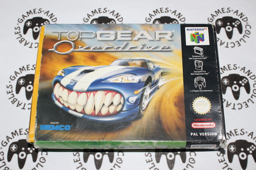 Nintendo 64 / N64 | Top Gear Overdrive | Boxed
