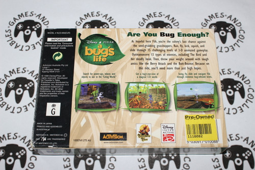 Nintendo 64 / N64 | A Bug's Life | Boxed