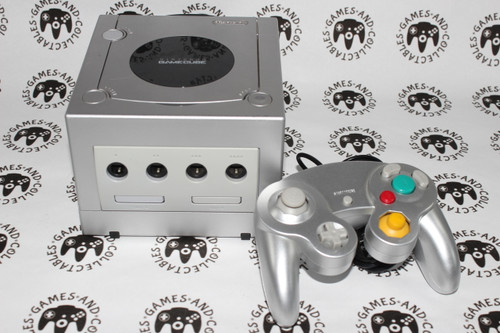 Nintendo GameCube Console Set | Platinum Silver (1)