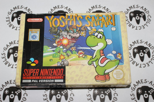 Super Nintendo / SNES | Yoshi's Safari  | Boxed
