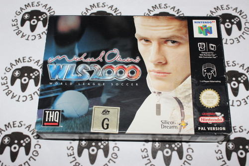 Nintendo 64 / N64 | Michael Owen's WLS 2000 - World League Soccer  | Box Only