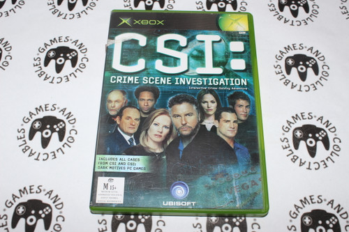 Microsoft Xbox Original | CSI - Crime Scene Investigation