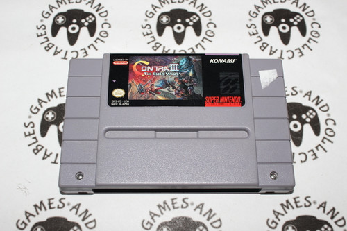 Super Nintendo NTSC / SNES | Contra III - The Alien Wars