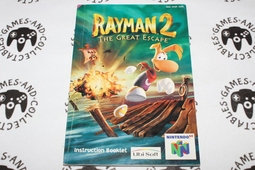 Nintendo 64 / N64 | Rayman 2 - The Great Escape | Manual